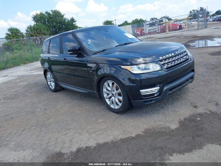 2016 Land rover Range rover sport VIN SALWR2VF7GA548213 IAAI salvage auction — ENGINE DAMAGE, Clear (Florida), sold $1,750 on 2026-07-29 (photo 1)
