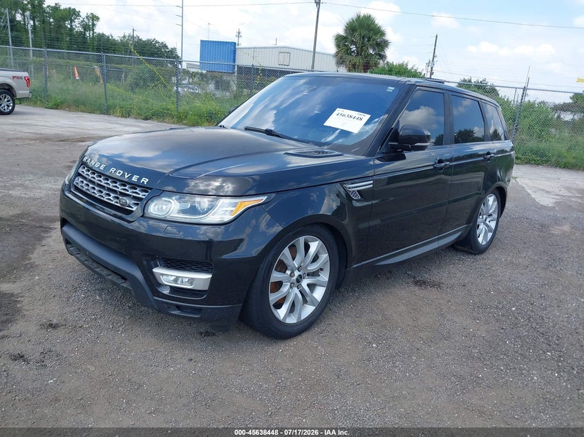 2016 Land rover Range rover sport VIN SALWR2VF7GA548213 IAAI salvage auction — ENGINE DAMAGE, Clear (Florida), sold $1,750 on 2026-07-29 (photo 2)