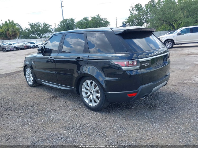 2016 Land rover Range rover sport VIN SALWR2VF7GA548213 IAAI salvage auction — ENGINE DAMAGE, Clear (Florida), sold $1,750 on 2026-07-29 (photo 3)
