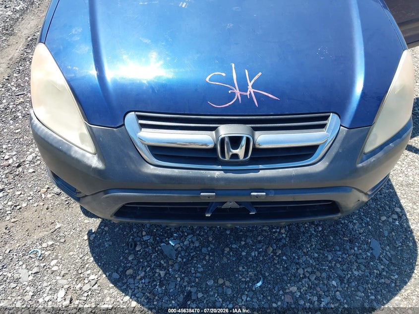 2002 Honda Cr-v VIN JHLRD78812C063210 IAAI salvage auction — NORMAL WEAR, Clear (South Carolina), sold $25 on 2026-07-28 (photo 6)