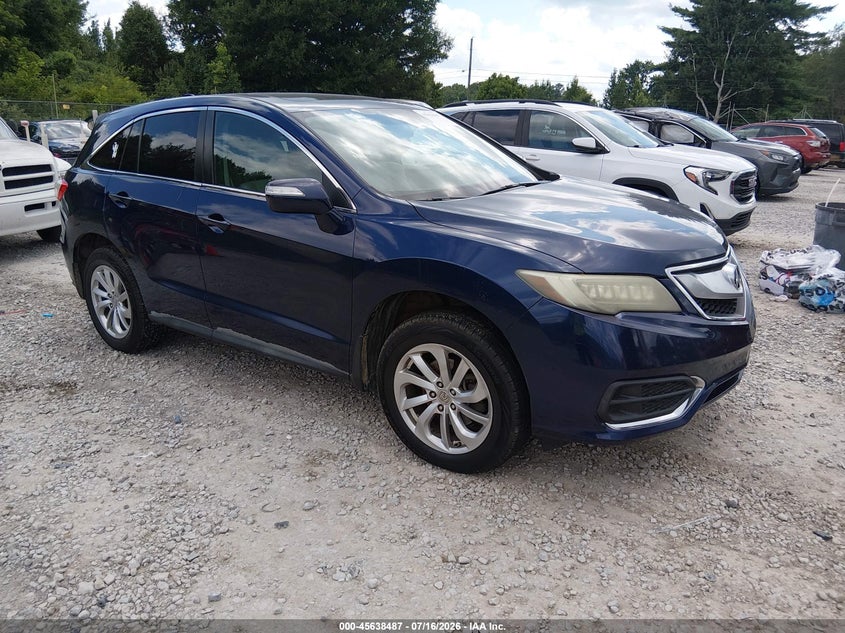 2016 Acura Rdx VIN 5J8TB4H54GL024648 IAAI salvage auction — SIDE, Salvage Title, sold $1,075 on 2026-09-08 (photo 1)