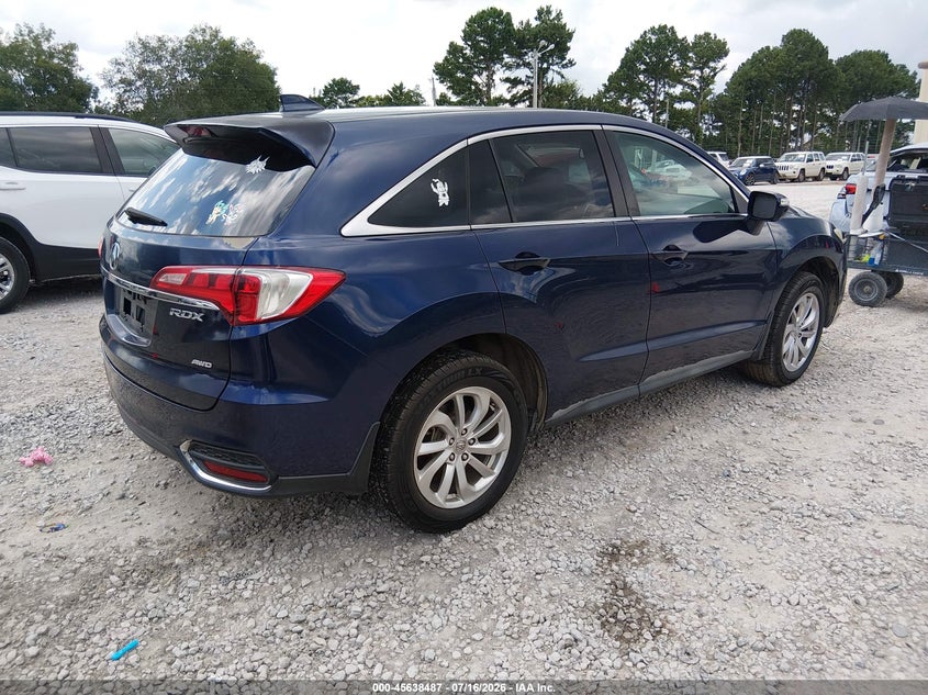 2016 Acura Rdx VIN 5J8TB4H54GL024648 IAAI salvage auction — SIDE, Salvage Title, sold $1,075 on 2026-09-08 (photo 4)