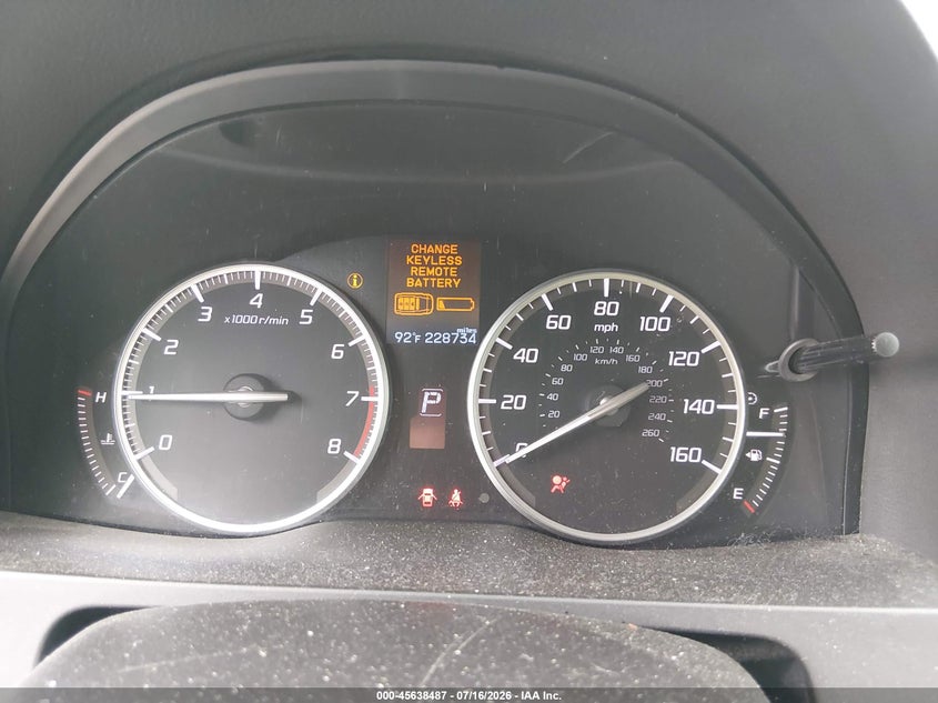 2016 Acura Rdx VIN 5J8TB4H54GL024648 IAAI salvage auction — SIDE, Salvage Title, sold $1,075 on 2026-09-08 (photo 7)