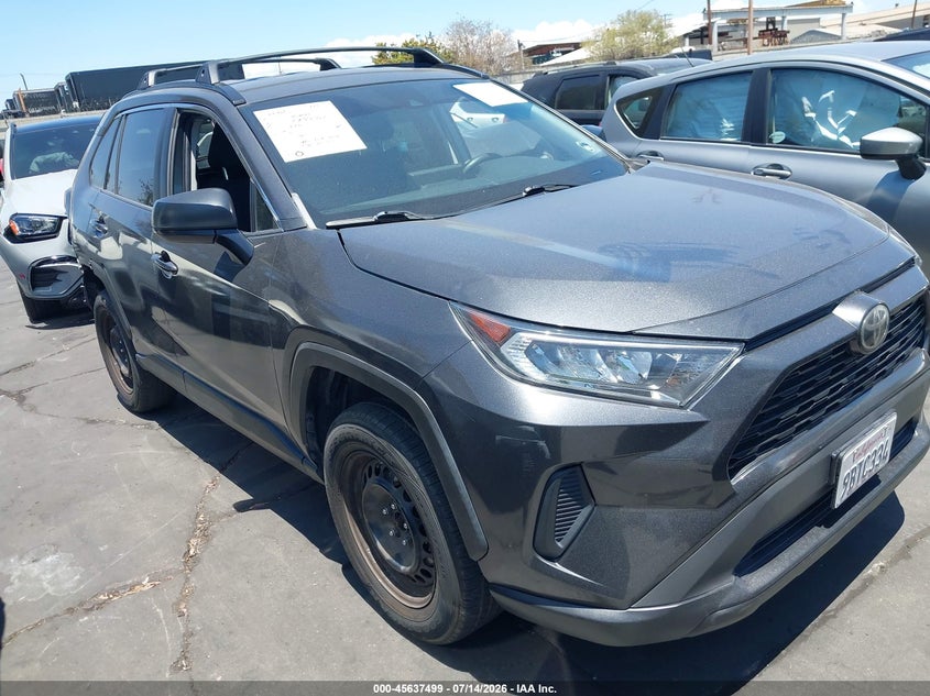 2019 Toyota Rav 4 VIN 2T3H1RFV9KW041667 IAAI salvage auction — REAR END, Salvage Title, sold $7,200 on 2026-07-29 (photo 1)