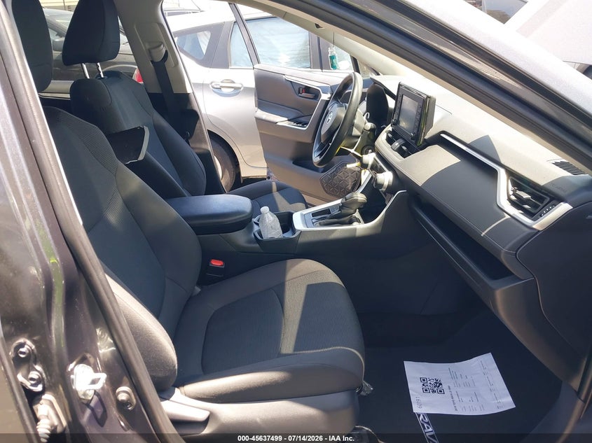 2019 Toyota Rav 4 VIN 2T3H1RFV9KW041667 IAAI salvage auction — REAR END, Salvage Title, sold $6,600 on 2026-07-25 (photo 5)
