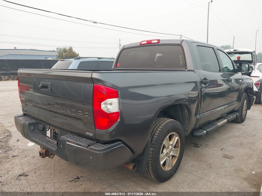 2017 Toyota Tundra VIN 5TFDW5F12HX636760 IAAI salvage auction — FRONT END, Salvage (Ohio), sold $7,100 on 2026-07-28 (photo 4)