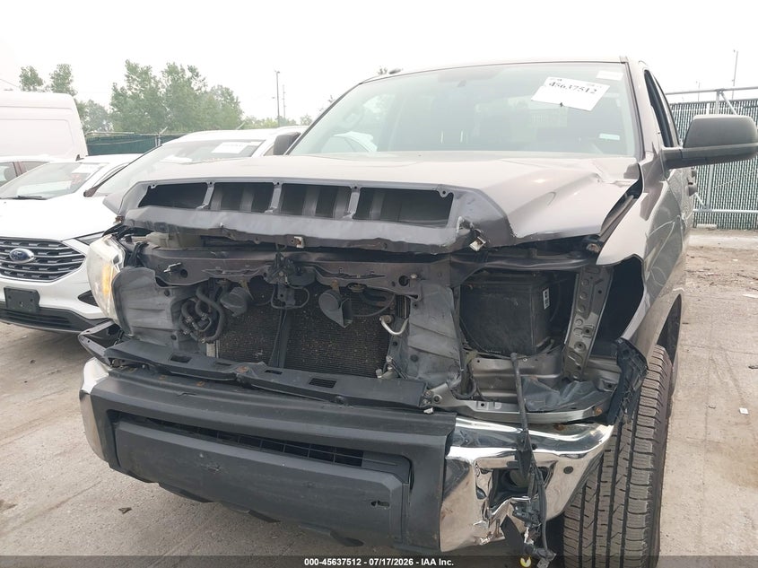 2017 Toyota Tundra VIN 5TFDW5F12HX636760 IAAI salvage auction — FRONT END, Salvage (Ohio), sold $7,100 on 2026-07-28 (photo 6)