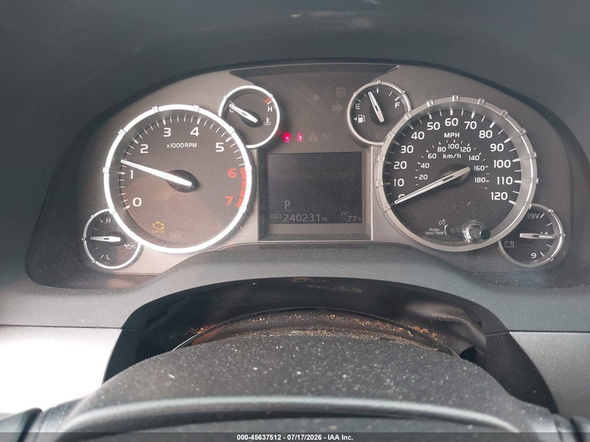 2017 Toyota Tundra VIN 5TFDW5F12HX636760 IAAI salvage auction — FRONT END, Salvage (Ohio), sold $7,100 on 2026-07-28 (photo 7)
