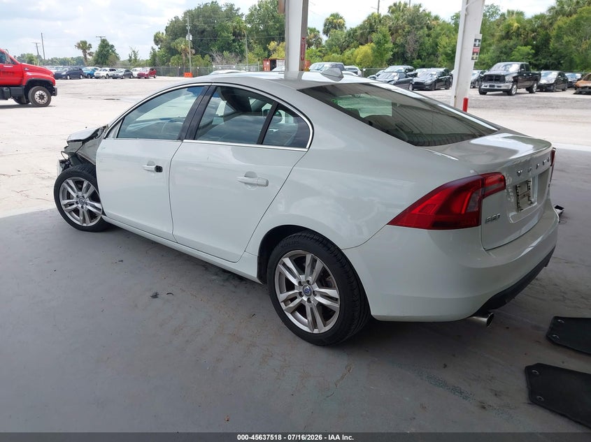 2012 Volvo S60 VIN YV1622FS2C2137260 IAAI salvage auction — FRONT END, Salvage Title, sold $775 on 2026-08-12 (photo 3)