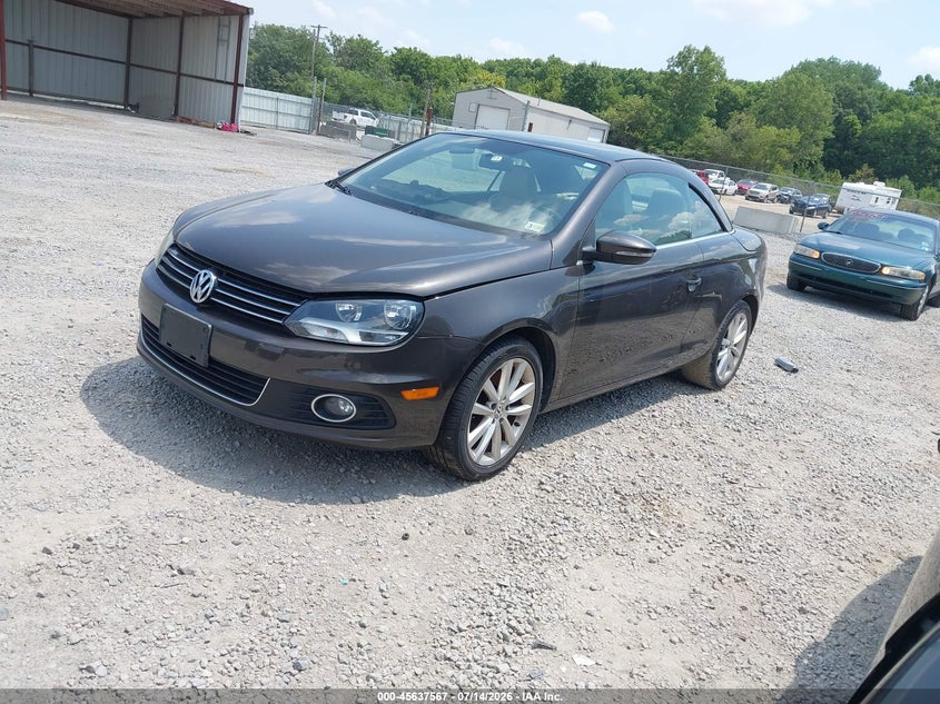 2012 Volkswagen Eos VIN WVWBW7AH2CV009407 IAAI salvage auction — NORMAL WEAR, Clear (Maryland), sold $300 on 2026-08-05 (photo 2)