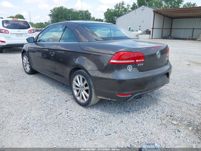 2012 Volkswagen Eos VIN WVWBW7AH2CV009407 IAAI salvage auction — NORMAL WEAR, Clear (Maryland), sold $300 on 2026-08-05 (photo 3)