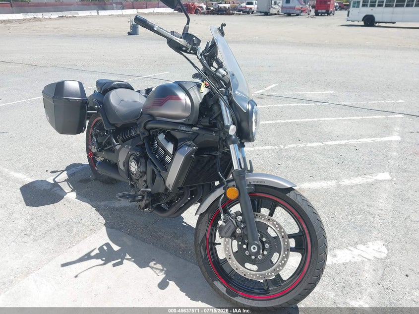 2025 Kawasaki En VIN JKAENED16SDA36405 IAAI salvage auction — LEFT SIDE, Salvage Title, sold $2,700 on 2026-09-16 (photo 1)