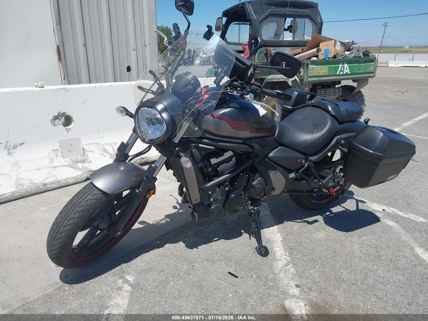 2025 Kawasaki En VIN JKAENED16SDA36405 IAAI salvage auction — LEFT SIDE, Salvage Title, sold $2,700 on 2026-09-16 (photo 2)