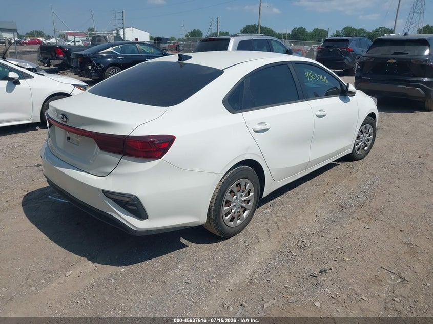 2019 Kia Forte VIN 3KPF24AD6KE011706 IAAI salvage auction — NORMAL WEAR, Rebuilt (Indiana), sold $1,500 on 2026-07-17 (photo 4)