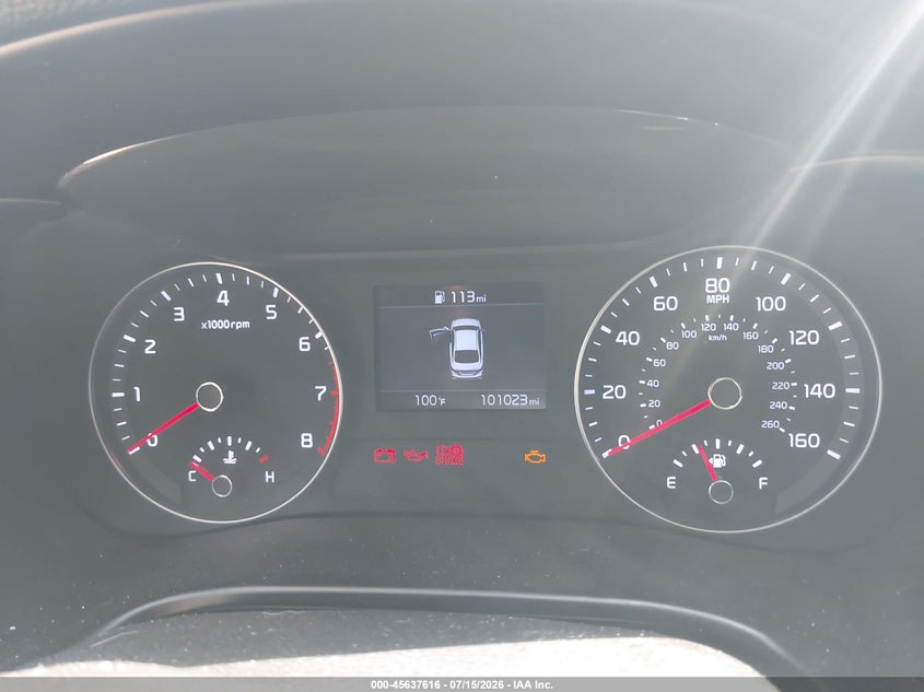 2019 Kia Forte VIN 3KPF24AD6KE011706 IAAI salvage auction — NORMAL WEAR, Rebuilt (Indiana), sold $1,500 on 2026-07-17 (photo 7)