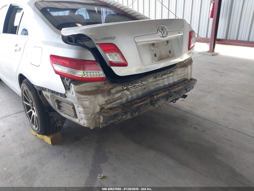 2010 Toyota Camry VIN JTNBF3EK8A3003324 IAAI salvage auction — REAR END, Salvage (California), sold $700 on 2026-07-28 (photo 6)