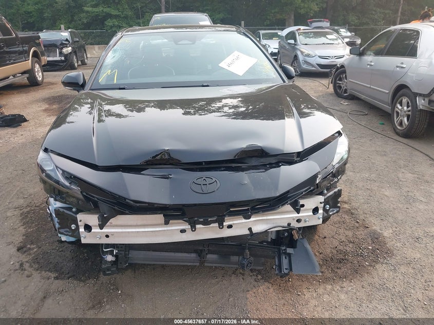 2025 Toyota Camry VIN 4T1DBADK2SU536775 IAAI salvage auction — FRONT & REAR, Salvage - Greater Than 75% (Maryland), sold $7,700 on 2026-08-01 (photo 6)