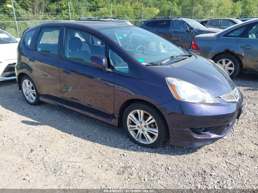 2010 Honda Fit VIN JHMGE8H48AC008514 IAAI salvage auction — NORMAL WEAR, Clear (Illinois), sold $25 on 2026-07-22 (photo 1)