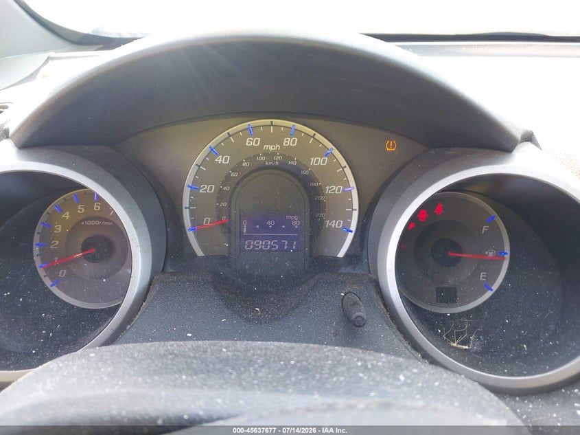 2010 Honda Fit VIN JHMGE8H48AC008514 IAAI salvage auction — NORMAL WEAR, Clear (Illinois), sold $25 on 2026-07-22 (photo 7)