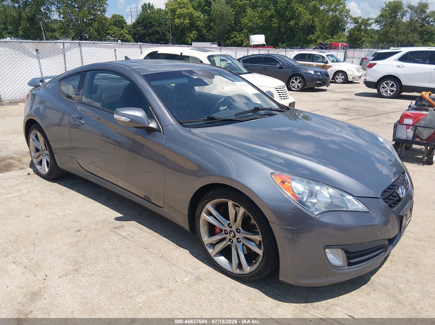 2010 Hyundai Genesis VIN KMHHU6KH3AU024070 IAAI salvage auction — NORMAL WEAR, Clear (Missouri), sold $25 on 2026-07-28 (photo 1)