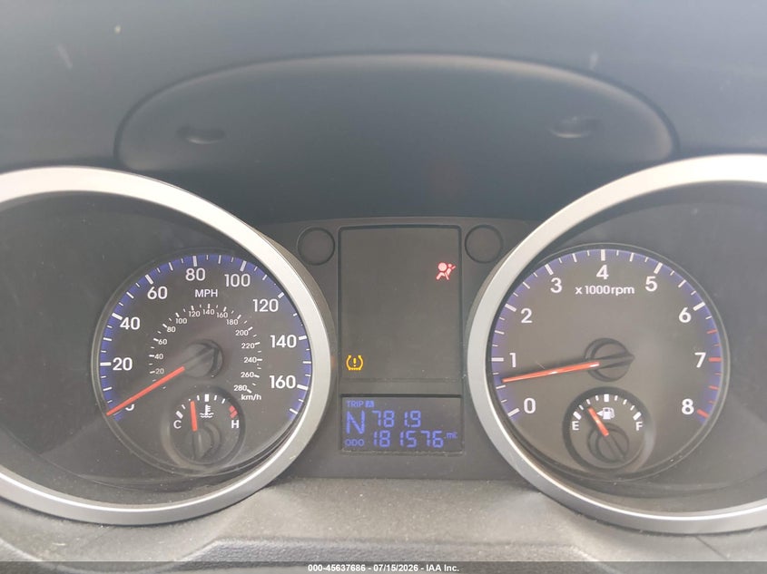 2010 Hyundai Genesis VIN KMHHU6KH3AU024070 IAAI salvage auction — NORMAL WEAR, Clear (Missouri), sold $25 on 2026-07-28 (photo 7)