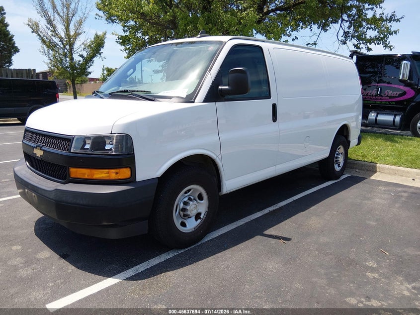 2018 Chevrolet Express 2500 VIN 1GCWGAFG2J1276241 IAAI salvage auction — NORMAL WEAR, Sf97 (Virginia), sold $22,500 on 2026-08-19 (photo 2)