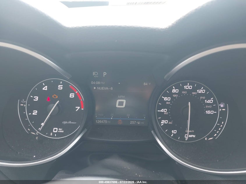 2018 Alfa romeo Stelvio VIN ZASFAKPN3J7B71572 IAAI salvage auction — FRONT END, Clear (Virginia), sold $3,700 on 2026-08-17 (photo 7)