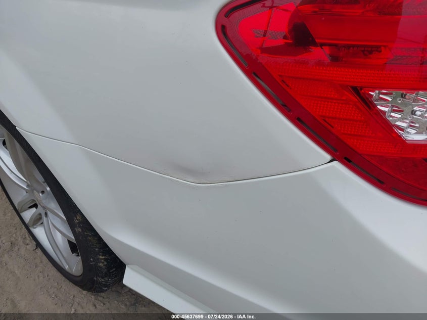 2014 Mercedes-benz VIN WDDGF8AB2EG163054 IAAI salvage auction — LEFT REAR, Wait Title, sold $1,450 on 2026-08-11 (photo 6)