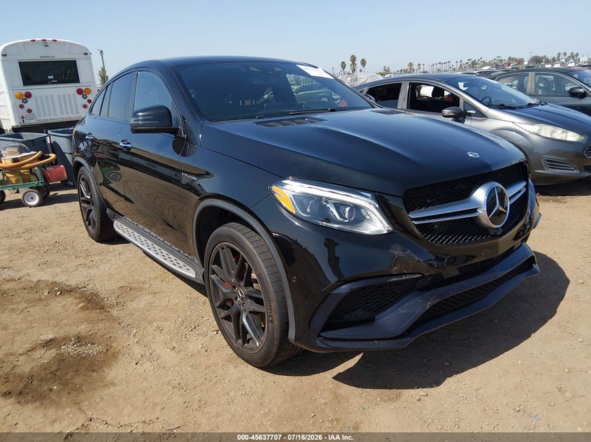 2019 Mercedes-benz Amg gle coupe VIN 4JGED7FB9KA135983 — IAAI salvage auction photo