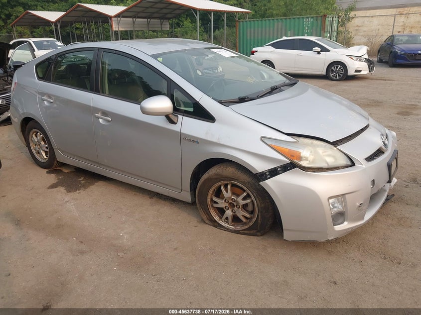 2010 Toyota Prius VIN JTDKN3DU5A0021159 IAAI salvage auction — LEFT FRONT, Salvage - Greater Than 75% (Maryland), sold $1,150 on 2026-08-01 (photo 1)
