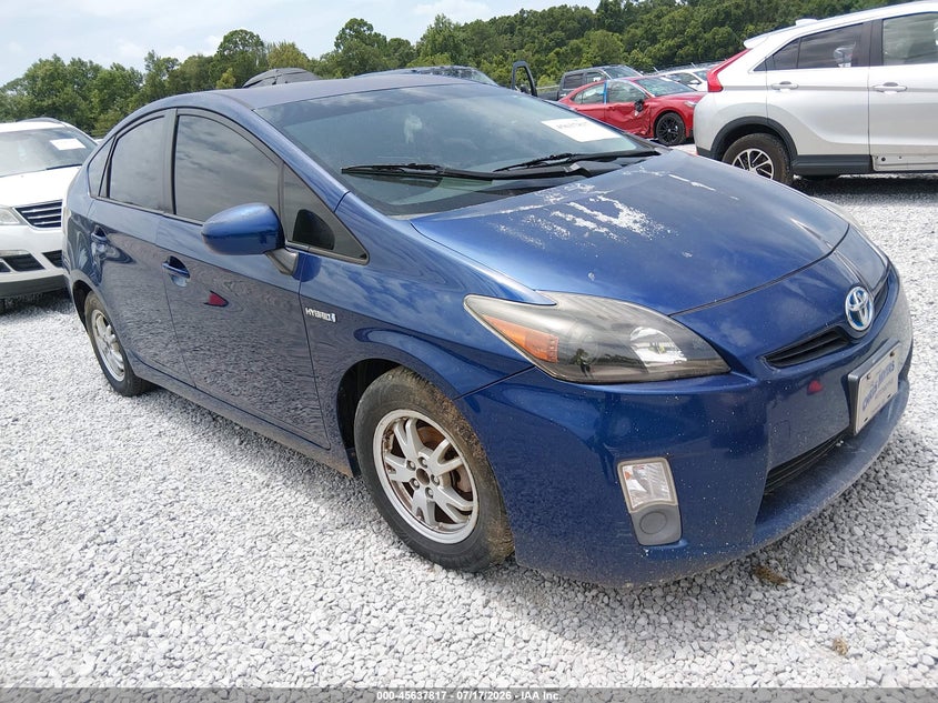 2010 Toyota Prius VIN JTDKN3DU8A5123896 IAAI salvage auction — NORMAL WEAR, Clear (Tennessee), sold $650 on 2026-07-30 (photo 1)