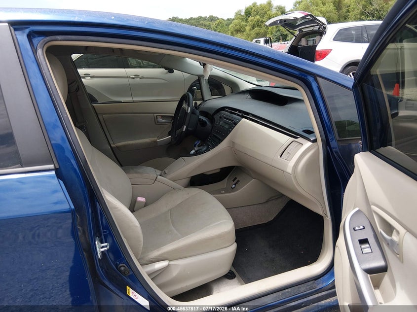 2010 Toyota Prius VIN JTDKN3DU8A5123896 IAAI salvage auction — NORMAL WEAR, Clear (Tennessee), sold $650 on 2026-07-30 (photo 5)