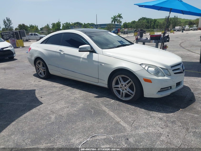 2012 Mercedes-benz E-klasse VIN WDDKJ5KB3CF147275 IAAI salvage auction — NORMAL WEAR, Clear (Florida), sold $550 on 2026-07-30 (photo 1)