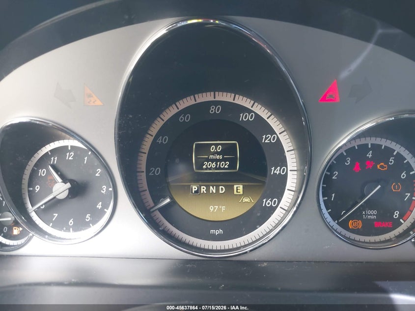 2012 Mercedes-benz E-klasse VIN WDDKJ5KB3CF147275 IAAI salvage auction — NORMAL WEAR, Clear (Florida), sold $550 on 2026-07-30 (photo 7)
