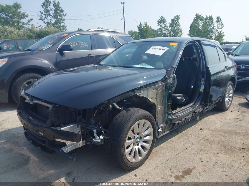 2018 BMW 3er VIN WBA8E5G56JNV02113 IAAI salvage auction — FRONT END, Salvage (Ohio), sold $2,850 on 2026-08-07 (photo 2)