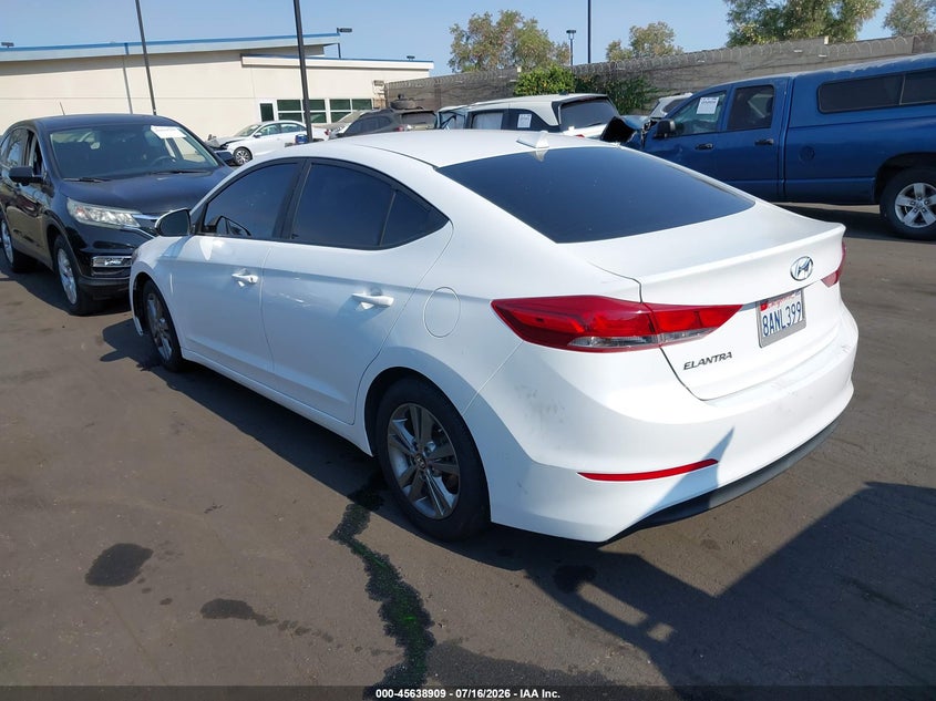 2018 Hyundai Elantra VIN 5NPD84LF2JH237465 IAAI salvage auction — FRONT END, Salvage Title, sold $1,100 on 2026-07-31 (photo 3)