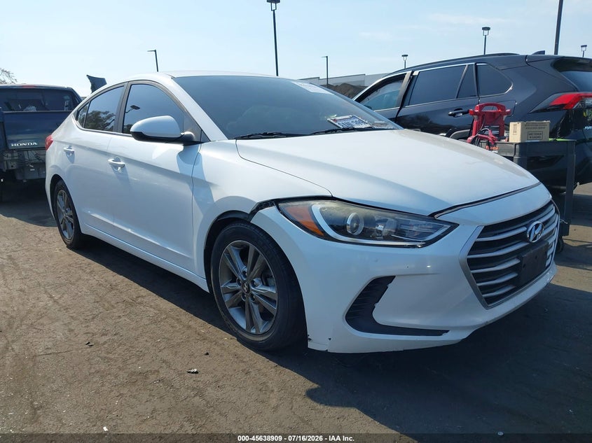 2018 Hyundai Elantra VIN 5NPD84LF2JH237465 IAAI salvage auction — FRONT END, Salvage Title, sold $1,100 on 2026-07-31 (photo 6)