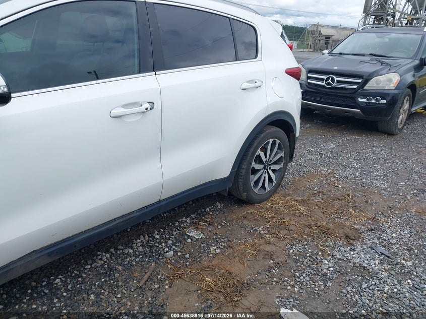 2017 Kia Sportage VIN KNDPN3AC0H7227153 IAAI salvage auction — ENGINE DAMAGE, Salvage Title, sold $2,450 on 2026-07-17 (photo 6)