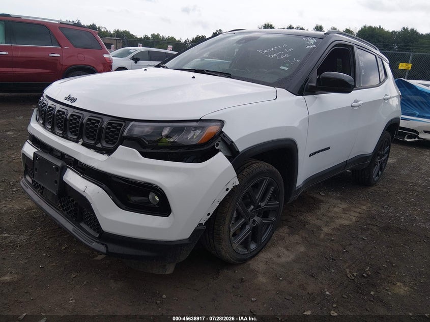 2026 Jeep Compass VIN 3C4NJDCN1TT188360 IAAI salvage auction — FRONT END, Clear (Colorado), sold $9,000 on 2026-07-30 (photo 2)