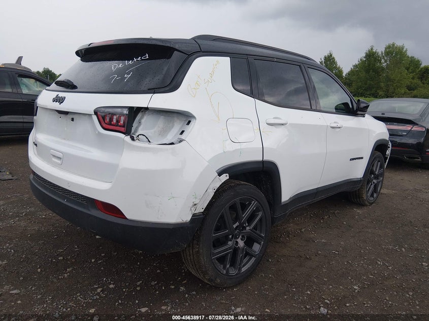 2026 Jeep Compass VIN 3C4NJDCN1TT188360 IAAI salvage auction — FRONT END, Clear (Colorado), sold $9,000 on 2026-07-30 (photo 4)