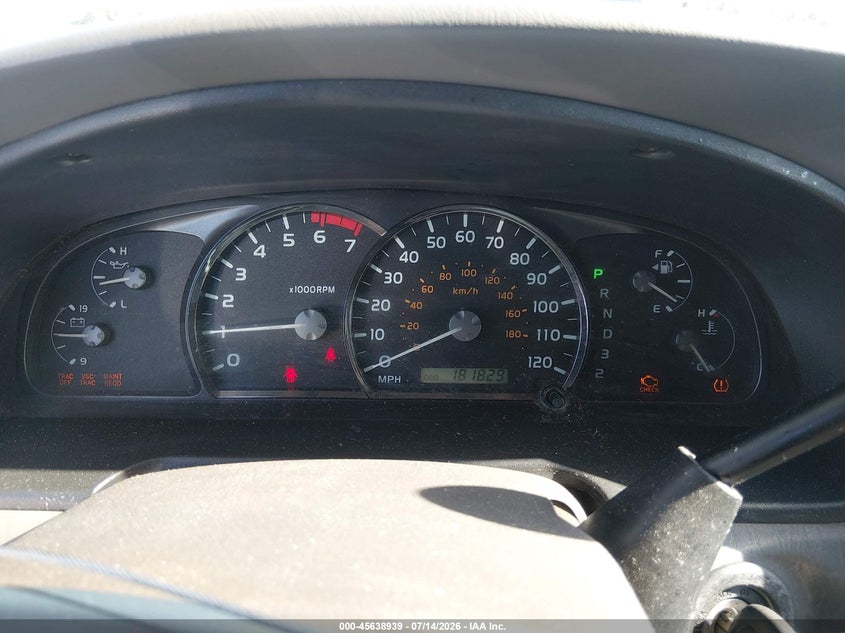 2005 Toyota Sequoia VIN 5TDZT34A15S262682 IAAI salvage auction — FRONT END, Clear - Dealer Only (California), sold $1,300 on 2026-07-22 (photo 7)