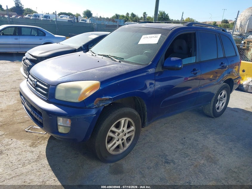 2002 Toyota Rav4 VIN JTEGH20V420058786 IAAI salvage auction — NORMAL WEAR, Clear - Dealer Only (California), sold $275 on 2026-07-23 (photo 2)