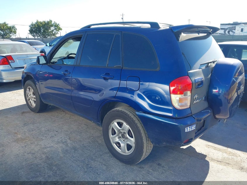 2002 Toyota Rav4 VIN JTEGH20V420058786 IAAI salvage auction — NORMAL WEAR, Clear - Dealer Only (California), sold $275 on 2026-07-23 (photo 3)