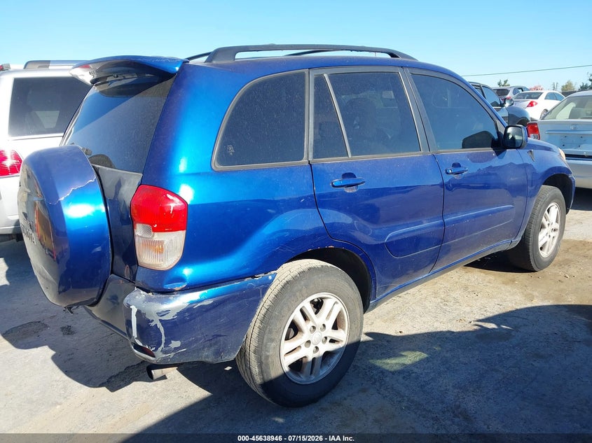 2002 Toyota Rav4 VIN JTEGH20V420058786 IAAI salvage auction — NORMAL WEAR, Clear - Dealer Only (California), sold $275 on 2026-07-23 (photo 4)
