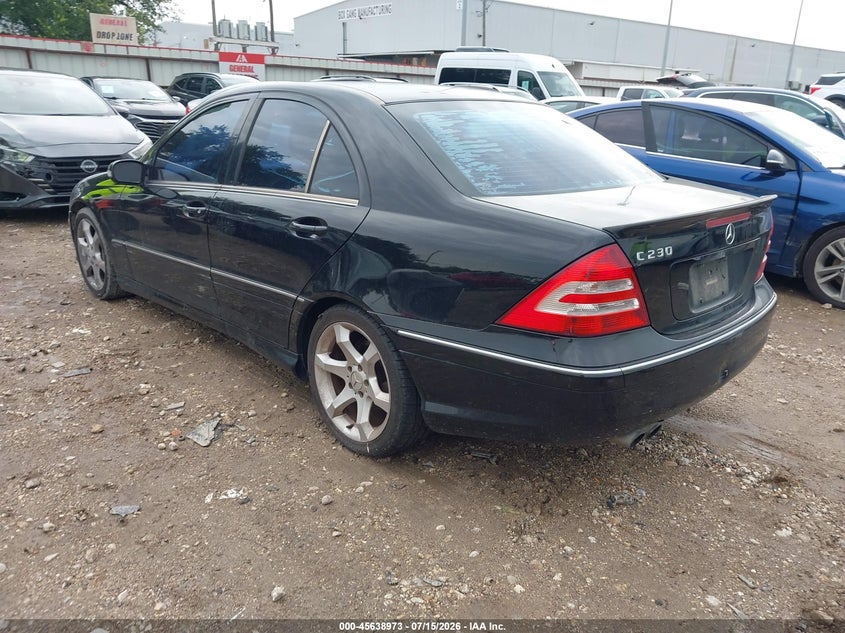 2007 Mercedes-benz C class VIN WDBRF52H87F843794 IAAI salvage auction — NORMAL WEAR, Original (Texas), sold $350 on 2026-07-30 (photo 3)