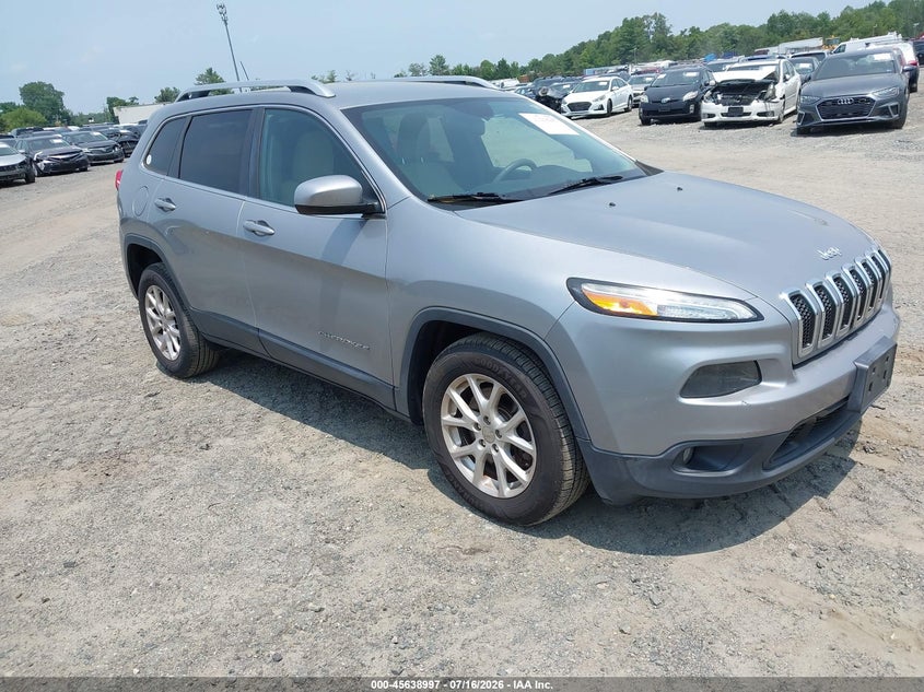 2015 Jeep Cherokee VIN 1C4PJMCS5FW685750 IAAI salvage auction — SIDE, Clear (Virginia), sold $2,000 on 2026-08-06 (photo 1)
