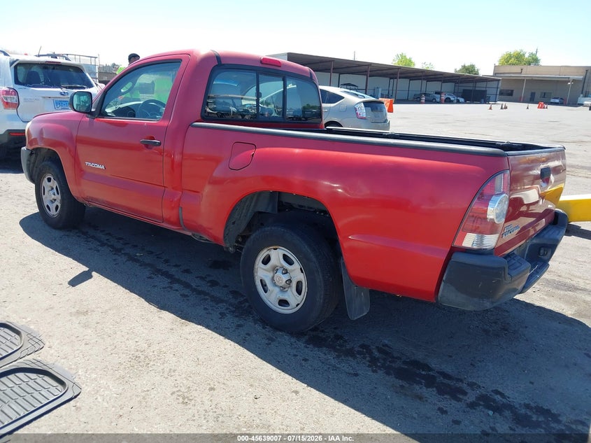 2010 Toyota Tacoma VIN 5TENX4CN5AZ705443 IAAI salvage auction — RIGHT FRONT, Salvage (California), sold $225 on 2026-07-29 (photo 3)