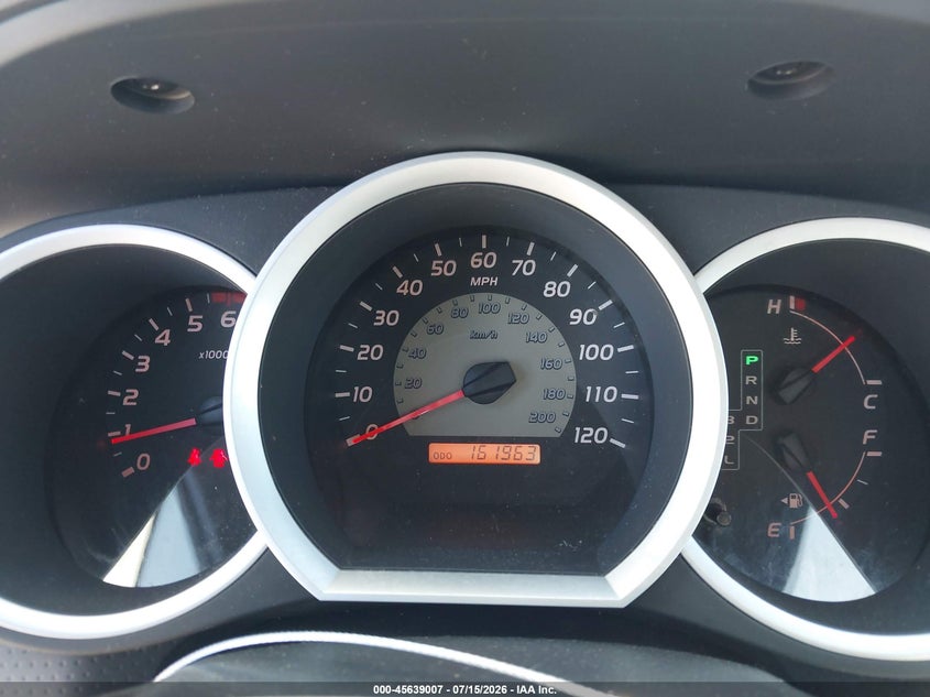 2010 Toyota Tacoma VIN 5TENX4CN5AZ705443 IAAI salvage auction — RIGHT FRONT, Salvage (California), sold $225 on 2026-07-29 (photo 7)