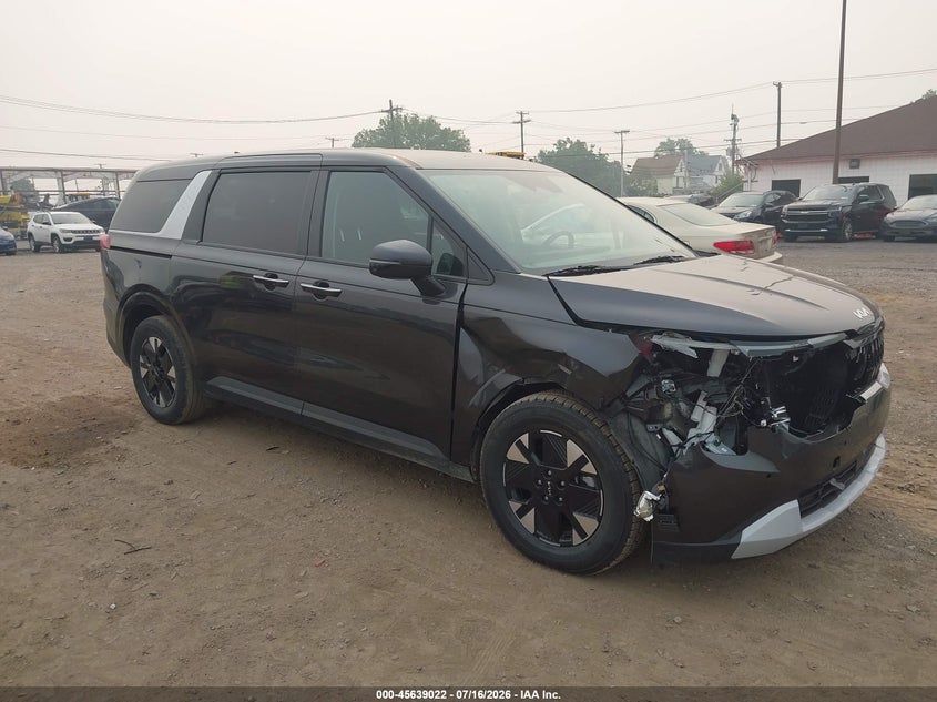 2026 Kia Carnival VIN KNDNB5KA3T6122923 IAAI salvage auction — FRONT END, Clear (Georgia), sold $19,350 on 2026-07-30 (photo 1)