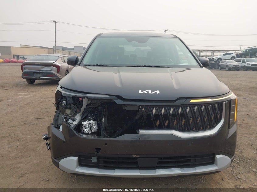 2026 Kia Carnival VIN KNDNB5KA3T6122923 IAAI salvage auction — FRONT END, Clear (Georgia), sold $19,350 on 2026-07-30 (photo 6)